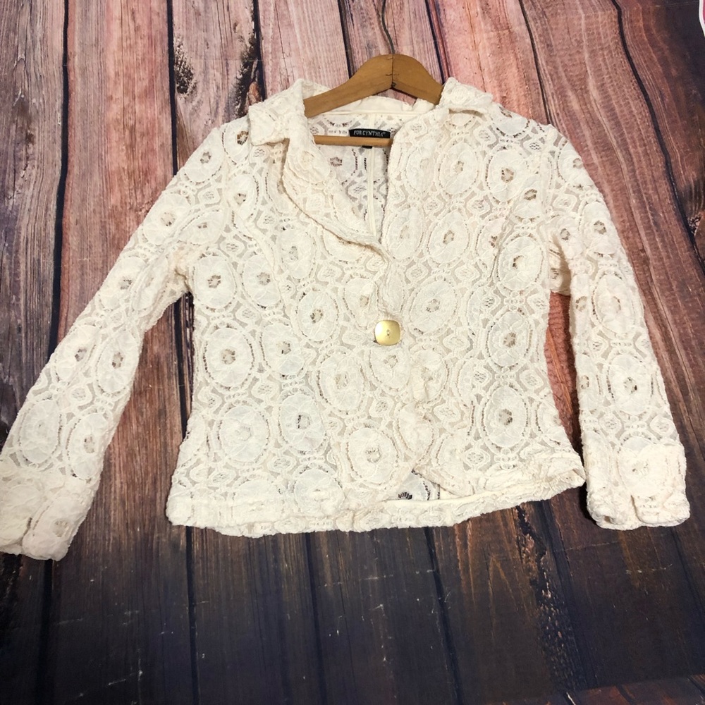 For Cynthia Lace jacket